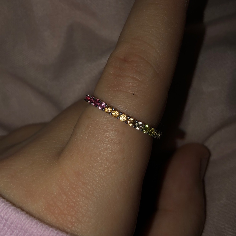Crystal rainbow ring - Picture 2 of 3